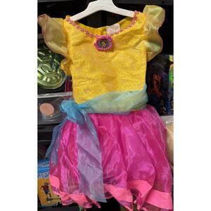 Fancy Nancy Disney Costume 4-6X Girl’s Dress Tutu Glitter Bow NEW